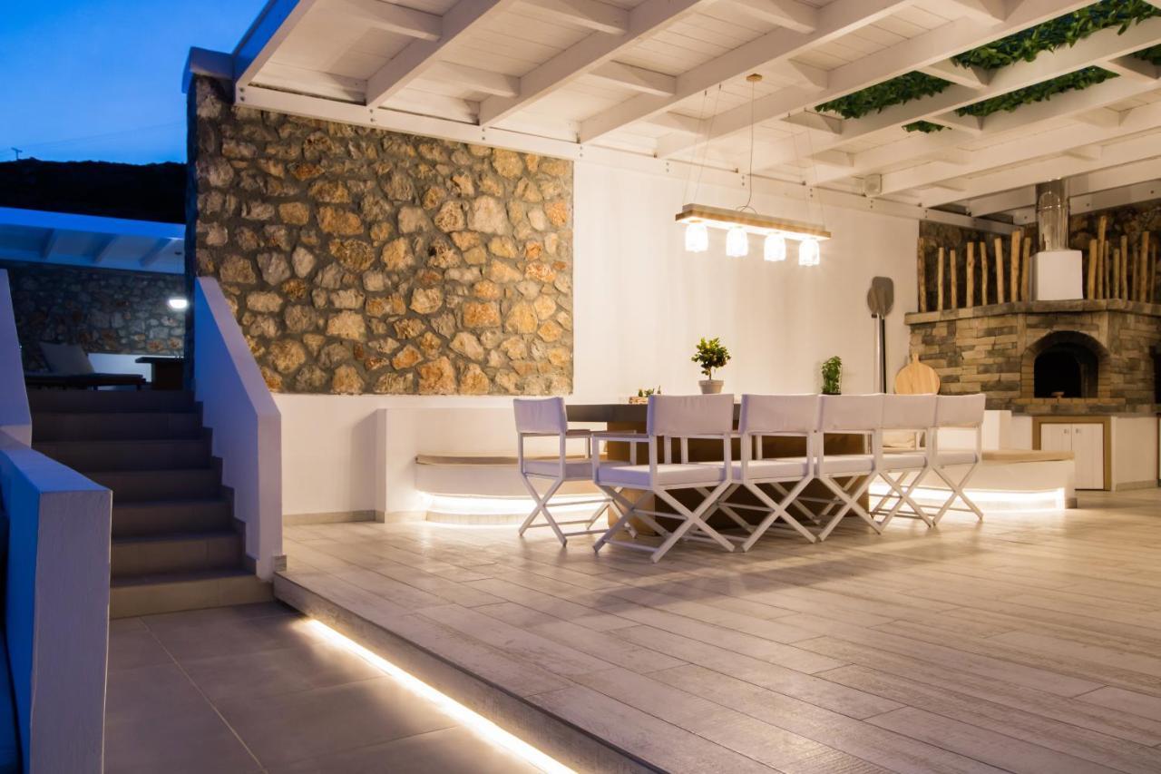 Damatria Theros Luxury Villas מראה חיצוני תמונה