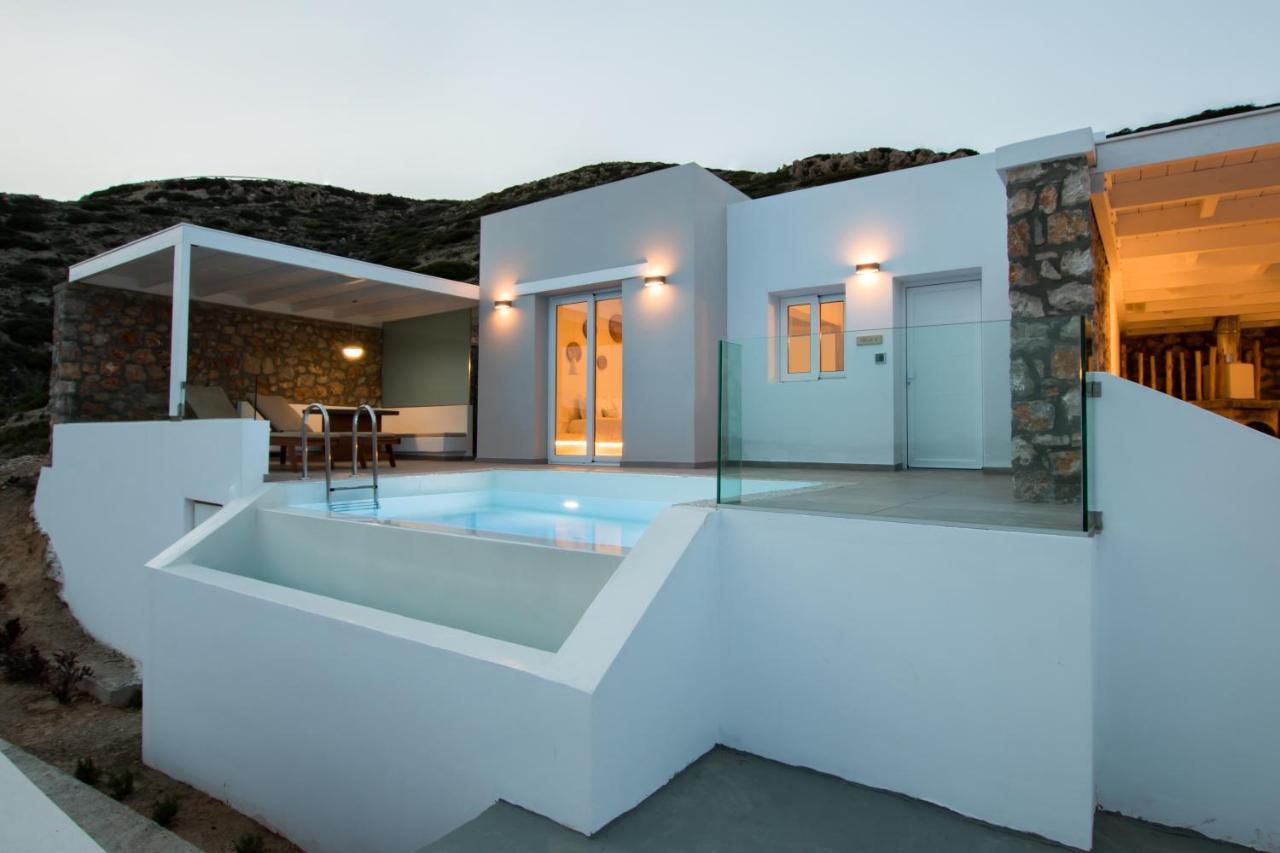 Damatria Theros Luxury Villas מראה חיצוני תמונה