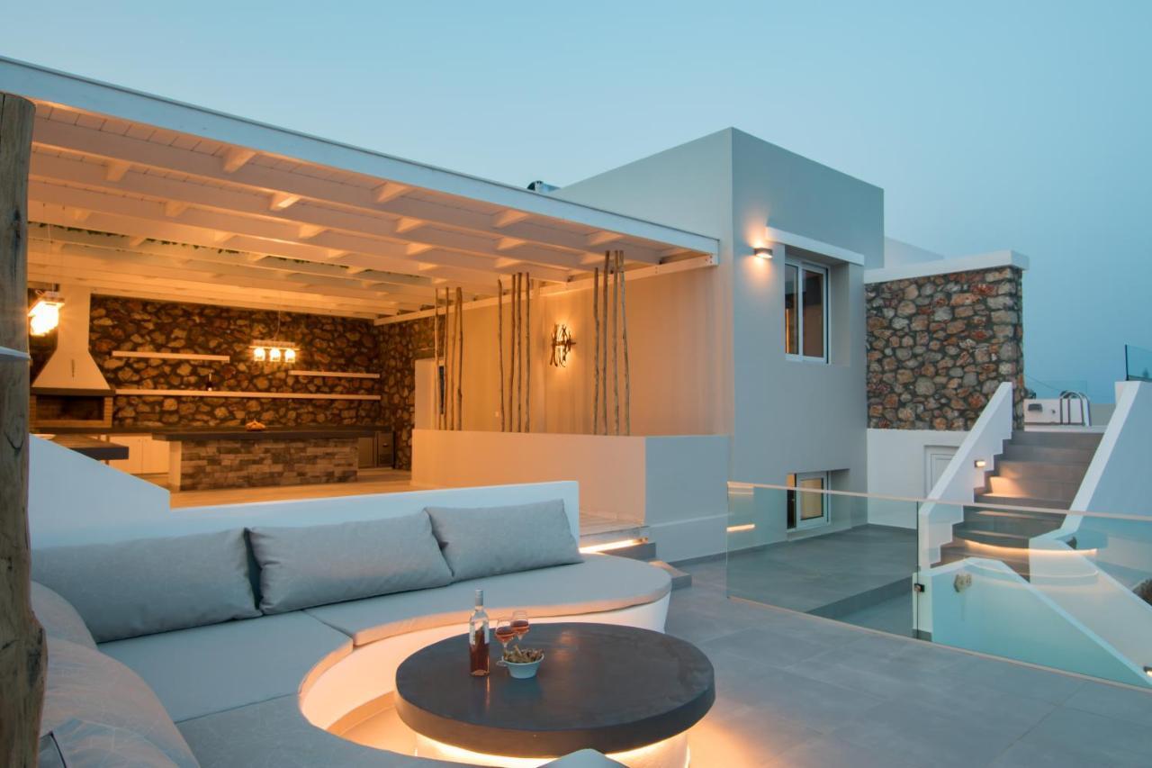 Damatria Theros Luxury Villas מראה חיצוני תמונה